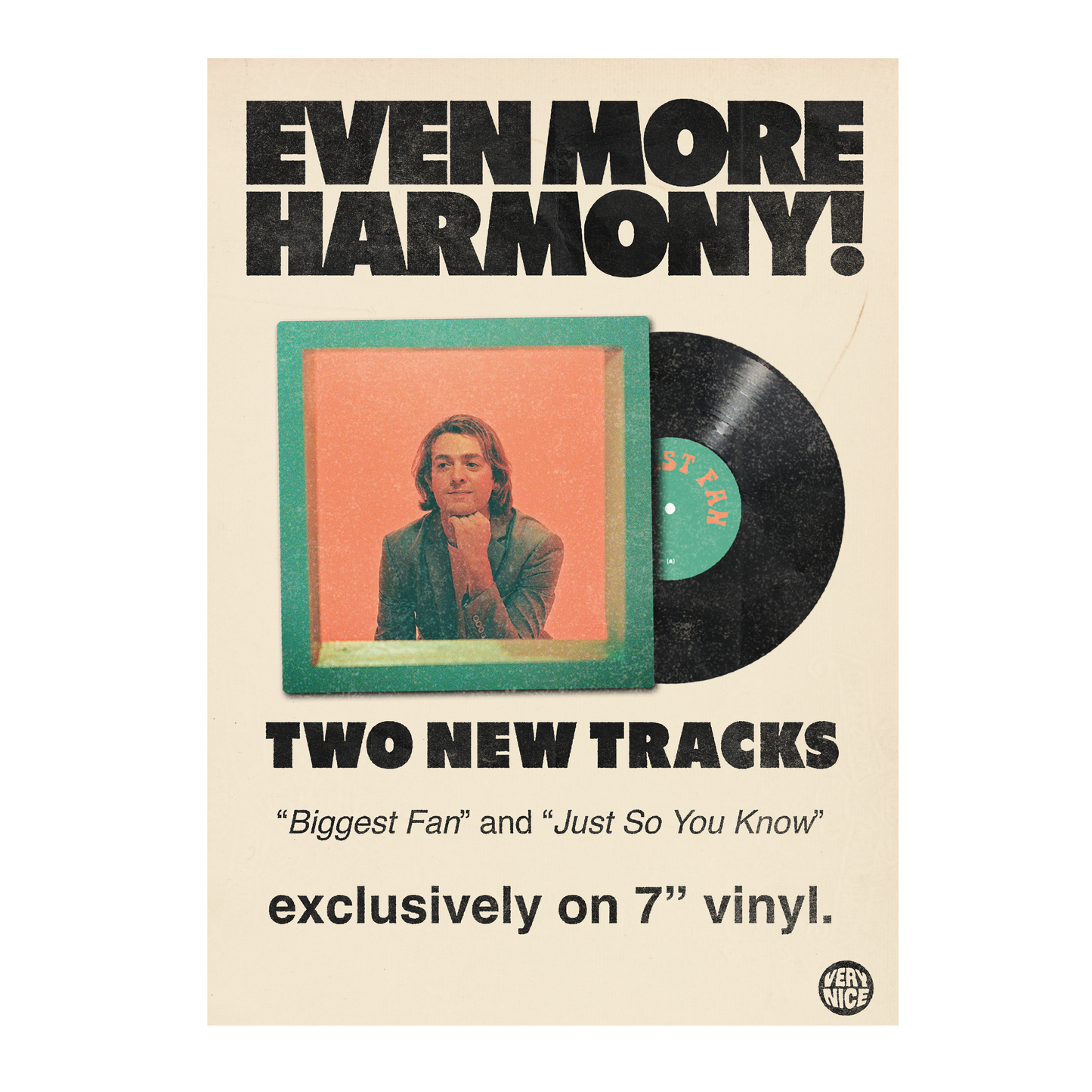 BIGGEST FAN / JUST SO YOU KNOW 7” Vinyl