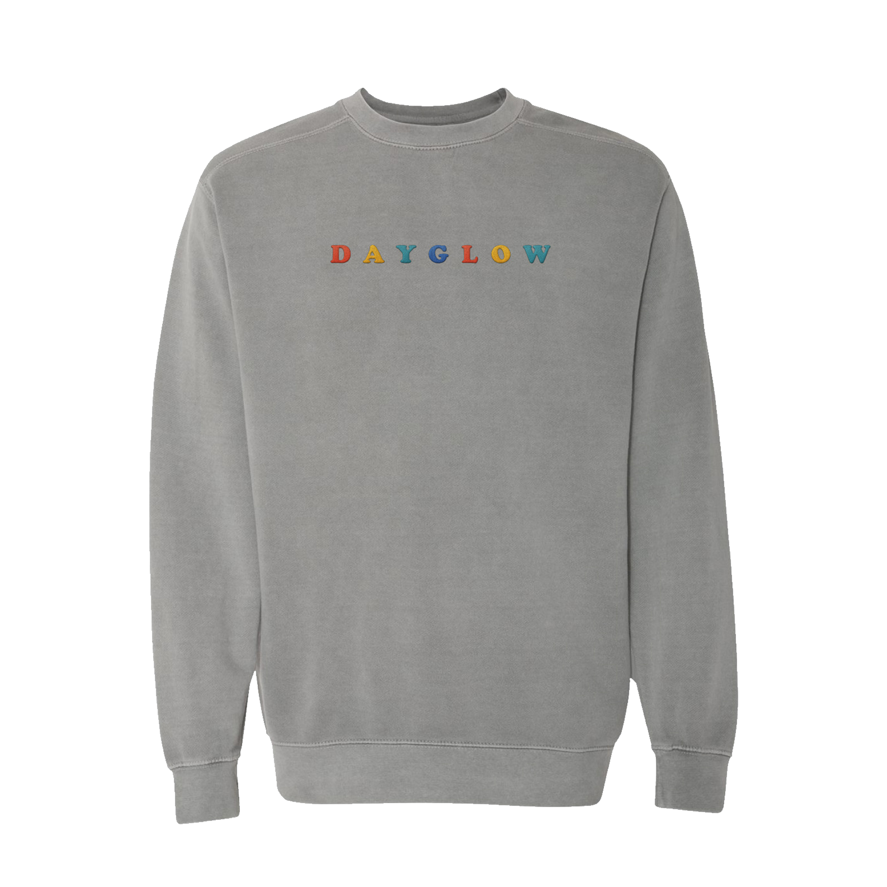 Rainbow logo crew sweatshirt on sale