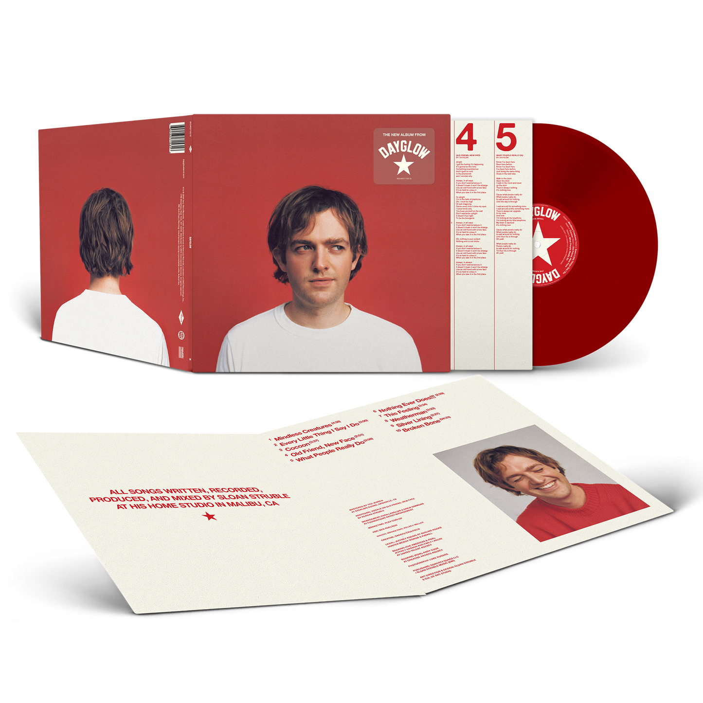 Dayglow Vinyl - Translucent Red