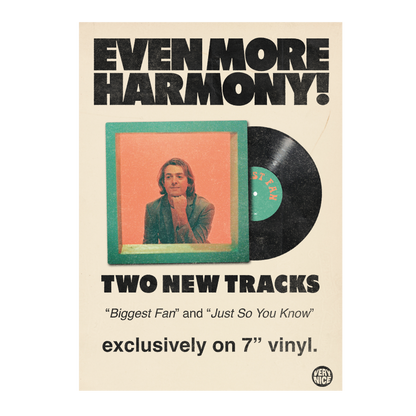 BIGGEST FAN / JUST SO YOU KNOW 7” Vinyl