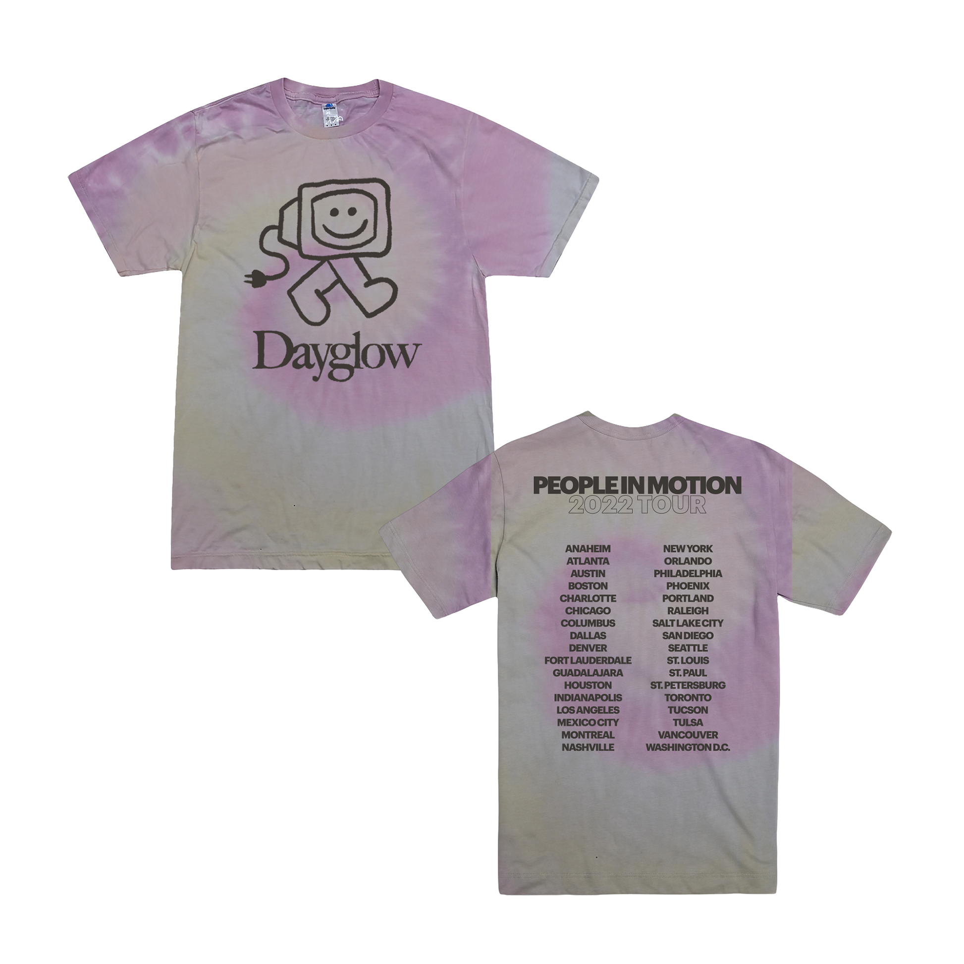 Dayglow People in Motion Tour Tee