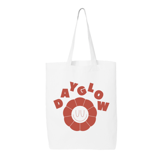 Flower Face Tote Bag